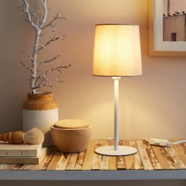 BASE LAMPSHADE CERES E14 WHITE