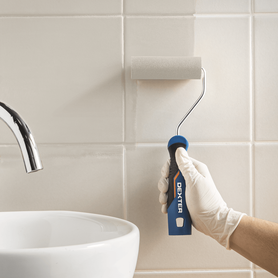 Bricocenter WATER GLAZE FOR FURNITURE AND TILES KITCHEN AND BATHROOM BEIGE TRENCH 6 SATIN LUXENS 750 ML