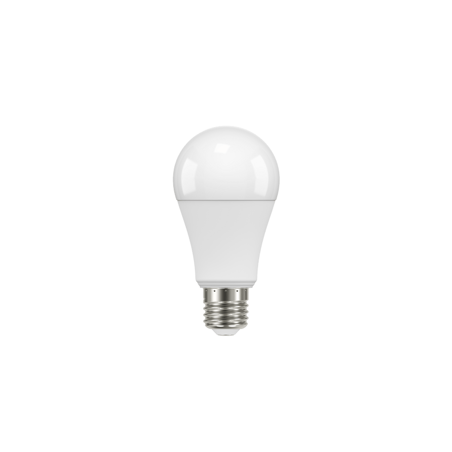 Bricocenter LED BULB E27=75W FROSTED SPHERE WARM LIGHT WITH PRESENCE SENSOR