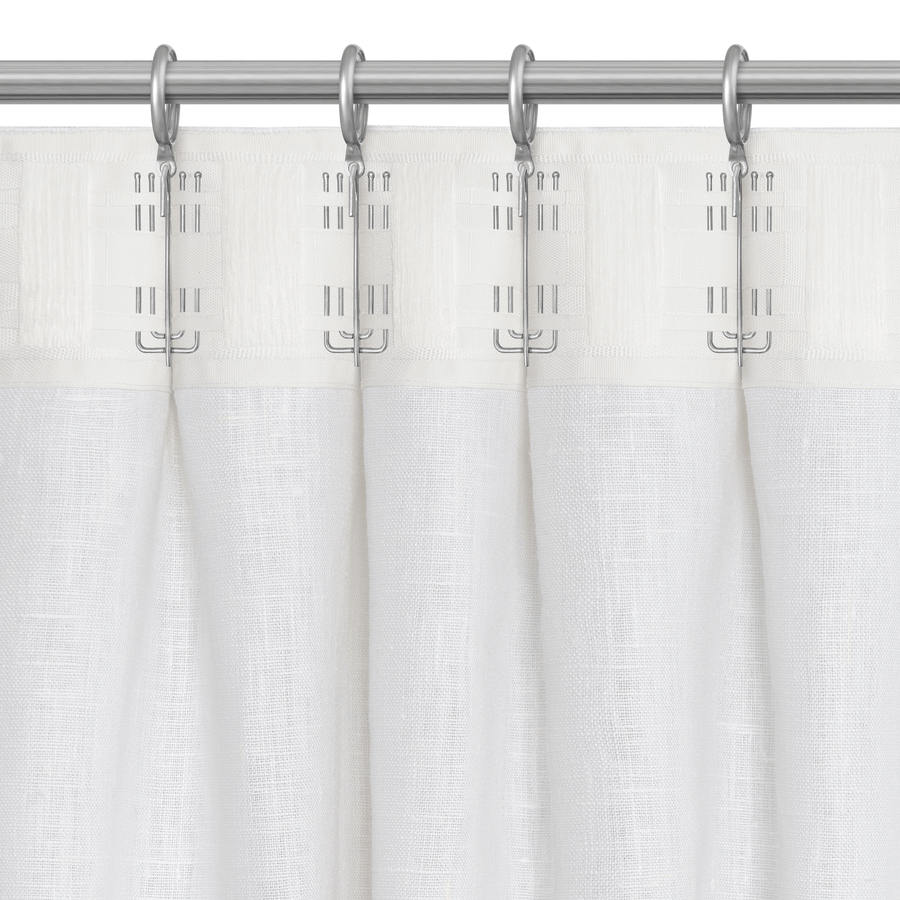 Bricocenter TENDA LENAYA LINO BIANCO 200X280CM FETTUCCIA E PASSANTE NASCOSTO