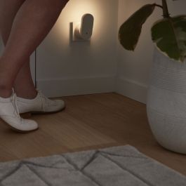 VALBY NIGHT LIGHT PLASTIC WHITE LED NATURAL LIGHT ADJUSTABLE