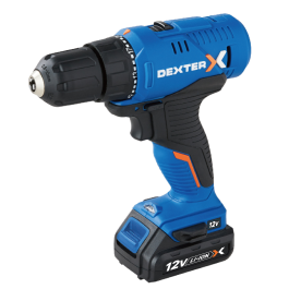 DEXTER 12v lithium screwdriver, 1.3 ah