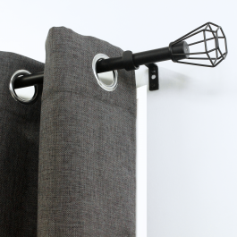 INDUSTRAL RILOGA KIT METAL MATT BLACK 160/300 CM D16/19