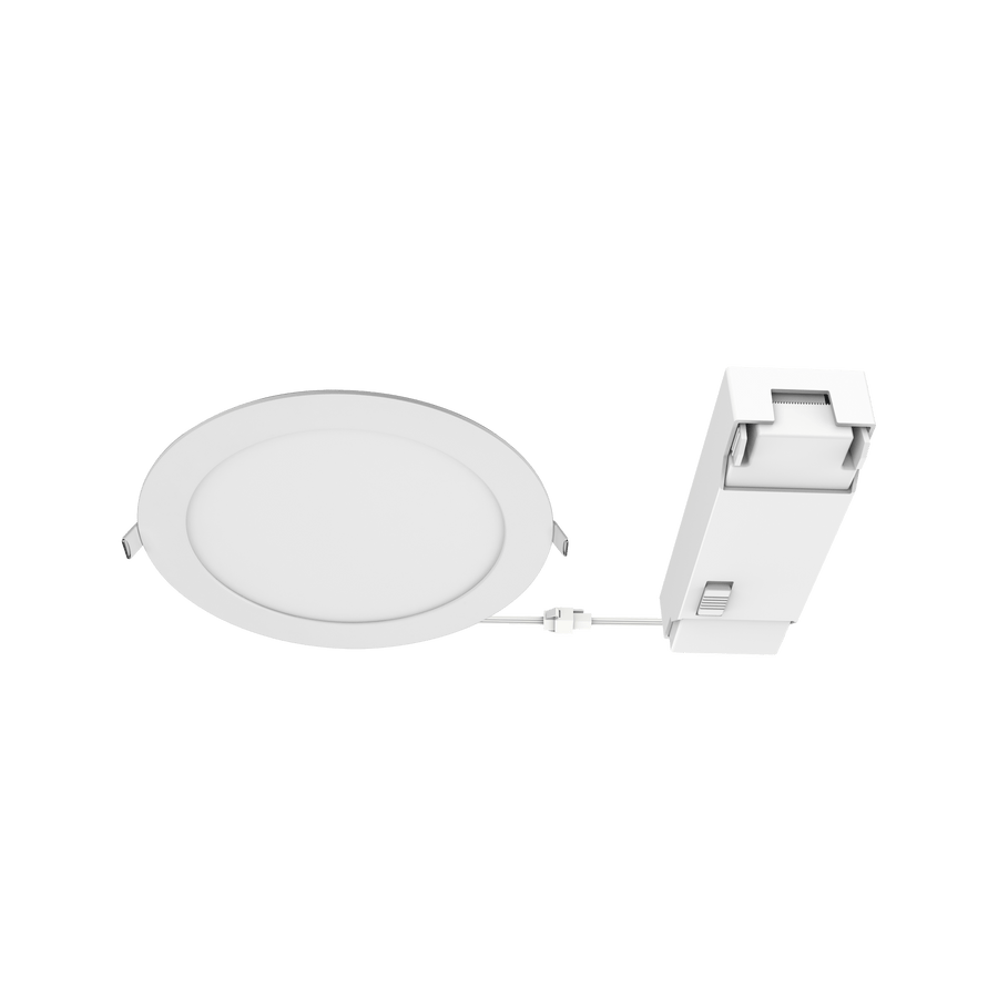 Bricocenter EXTRAFLAT WHITE RECESSED SPOTLIGHT D15.5CM LED 20W CCT DIMMABLE IP44