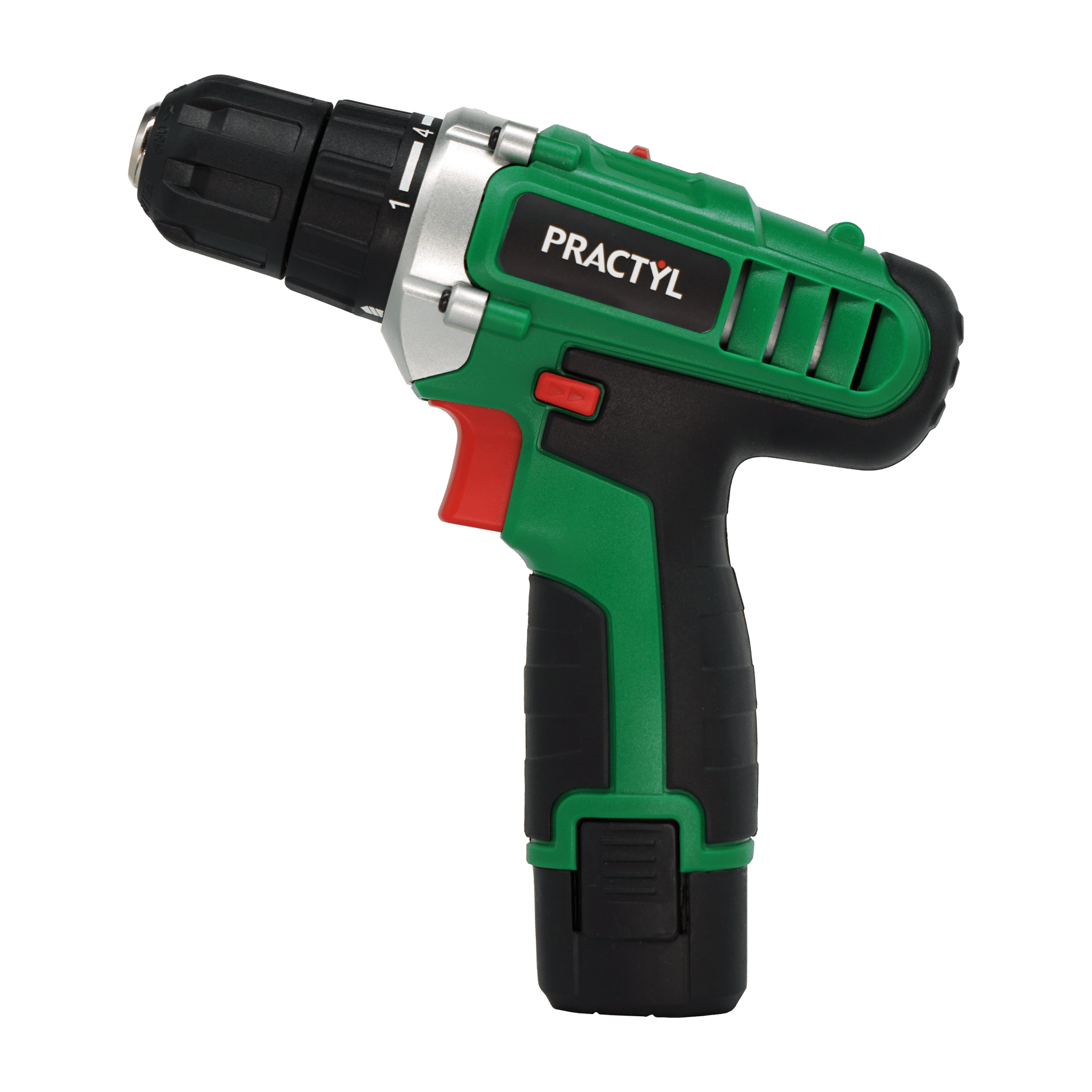 Bricocenter PRACTYL 12V SCREWDRIVER, 1 BATTERY 2 AH, CHARGER