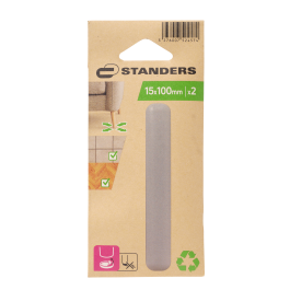 PUNTALI 15X100MM ADESIVI GRIGIO 2PZ