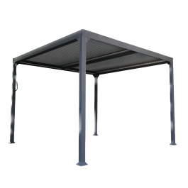 PERGOLA FIRST II FULL ALU 300X298 ANTRACITE