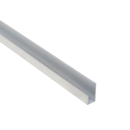 ALUMINIUM TRIM PROFILE NATURAALE 25X12X1MM 1M