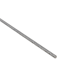 6MM SOLID STEEL ROUND PROFILE 2M