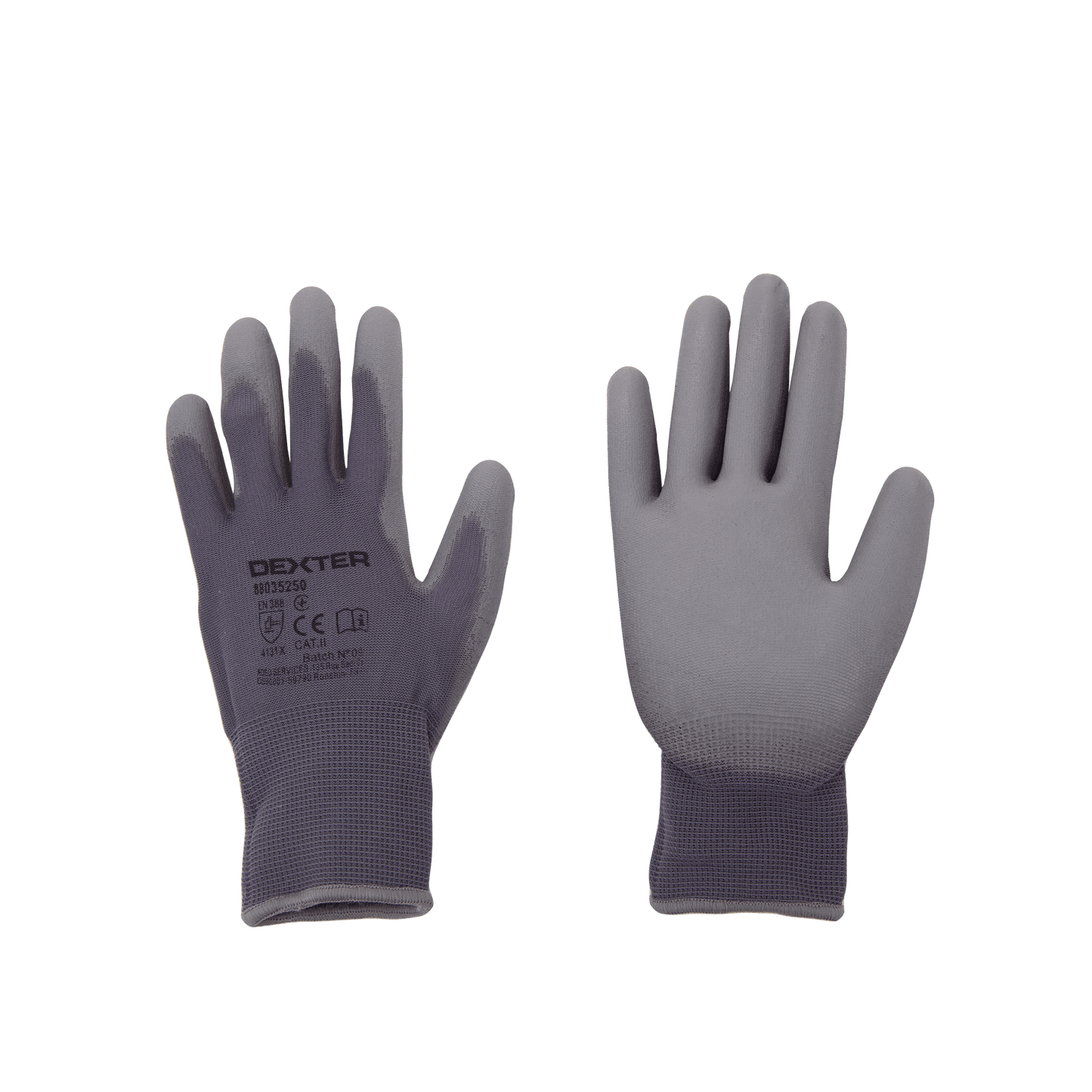 Bricocenter DEXTER GLOVES 5 PAIRS PRECISION SIZE 9L NYLON POLYURETHANE PALM