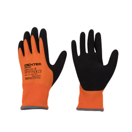 DEXTER TOUCH SCREEN CONSTRUCTION GLOVES SIZE 9L COLD-RESISTANT WATER RESISTANT