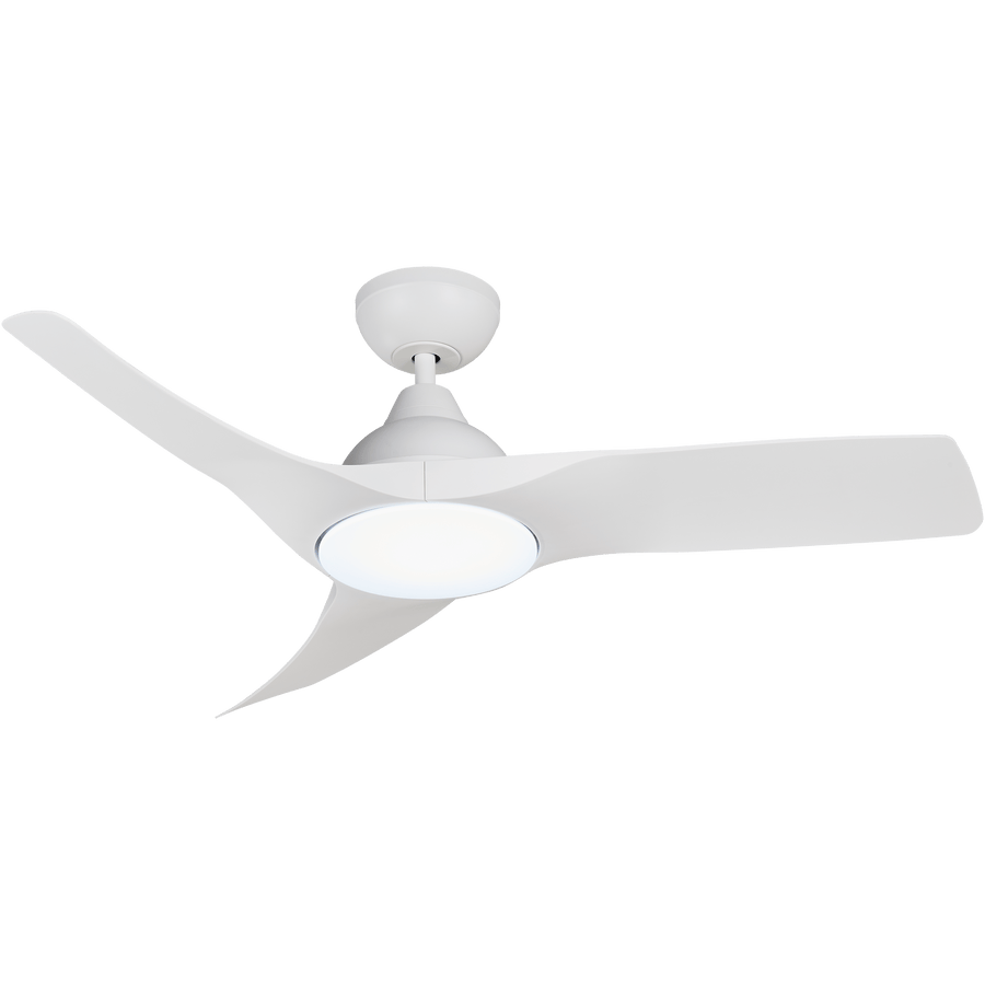 Bricocenter VENTILATORE DA SOFFITTO ARUBA PLUS BIANCO LED 18W D112 CCT DIMMERABILE