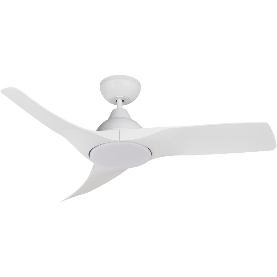 Bricocenter VENTILATORE DA SOFFITTO ARUBA PLUS BIANCO LED 18W D112 CCT DIMMERABILE
