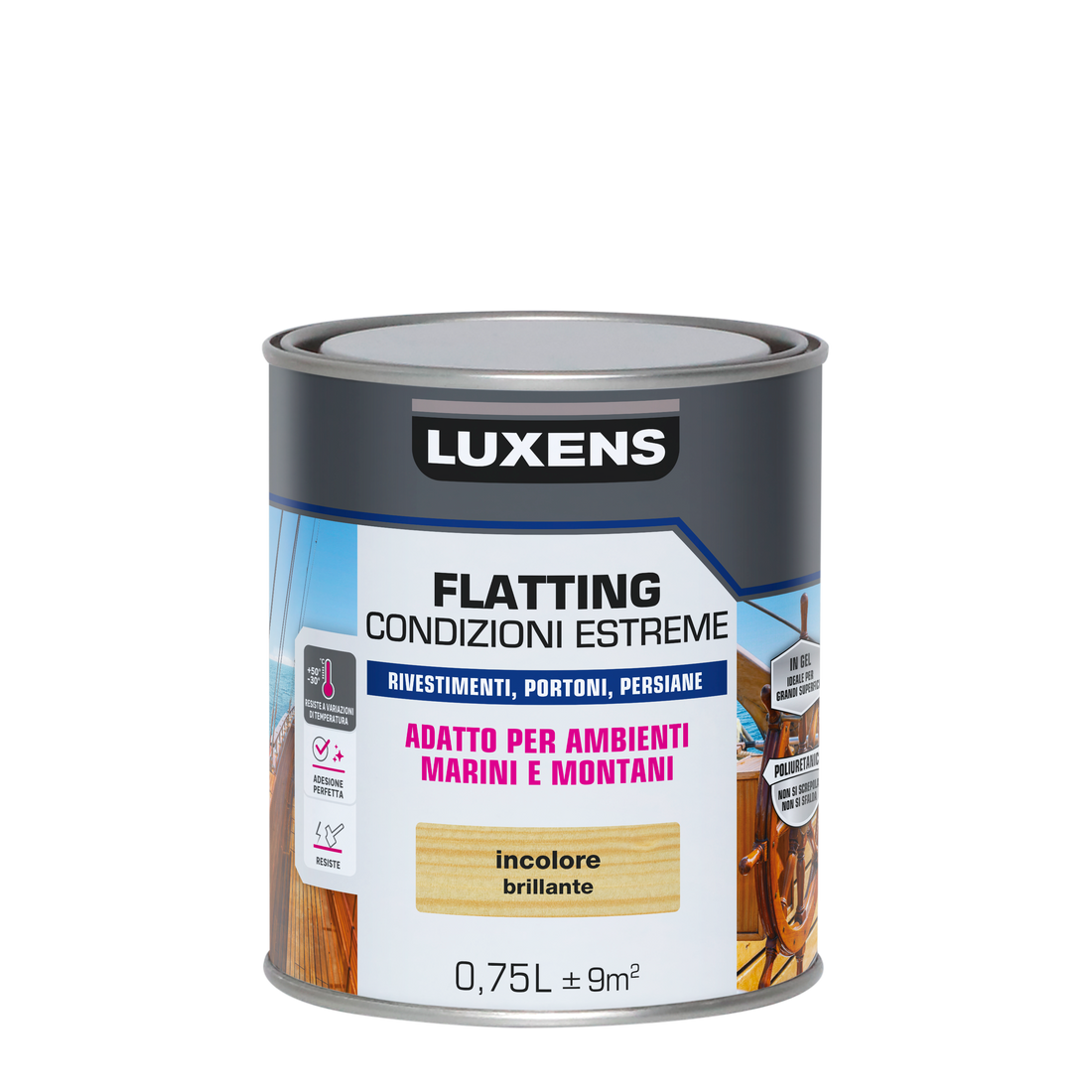 SOLVENT-BASED EXTREME CLIMATE FLATTING 750ML LUXENS
