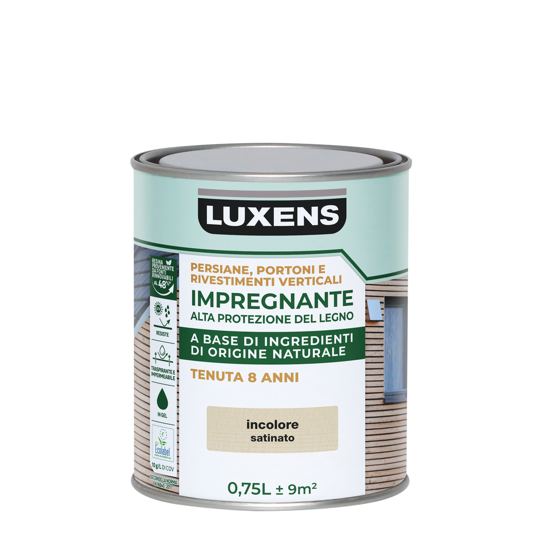 LUXENS HIGH-PROTECTION COLOURLESS BIO-BASED WOOD PRESERVATIVE 750 ML