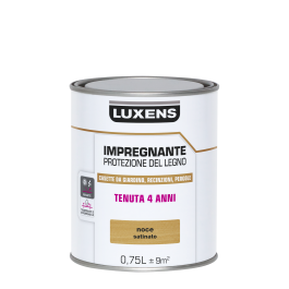 WATER-BASED WOOD PROTECTIVE IMPREGNATING AGENT WALNUT LUXENS 750 ML