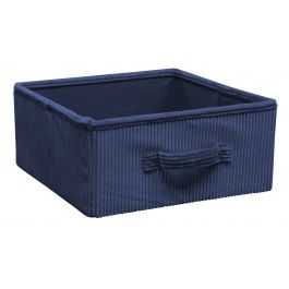 SPACEO KUB BASKET M L31XP31XH15CM VELVET BALSA 1