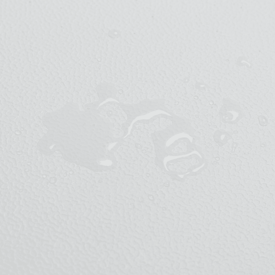Folo 244x75 pub table in white resin
