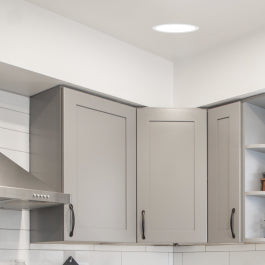 RECESSED SPOTLIGHT EXTRAFLAT ALUMINIUM WHITE D20.5 CM LED 18W NATURAL LIGHT IP20