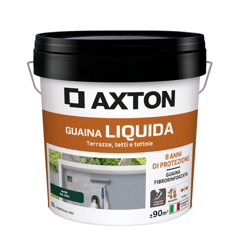 Axton green liquid waterproofing membrane, 15 litres