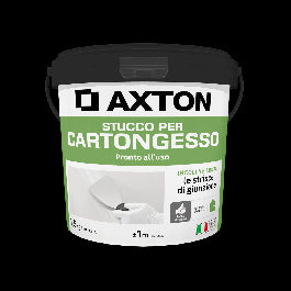 STUCCO PER CARTONGESSO IN PASTA PER INTERNO AXTON 1,5 KG