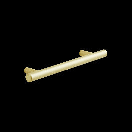 1 HANDLE SARA 128 MM CENTRE DISTANCE IN MATT BRUSHED BRASS