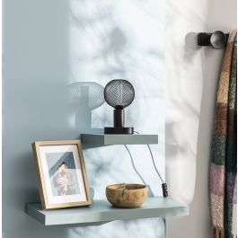 TABLE LAMP LINA METAL BLACK H45 CM E27=40W