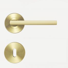 LEE HANDLE FOR DOOR WITH ROSETTE AND BOC