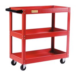 WORKSHOP CART 3 SHELVES WITH WHEELS W72 D36 H78 CM