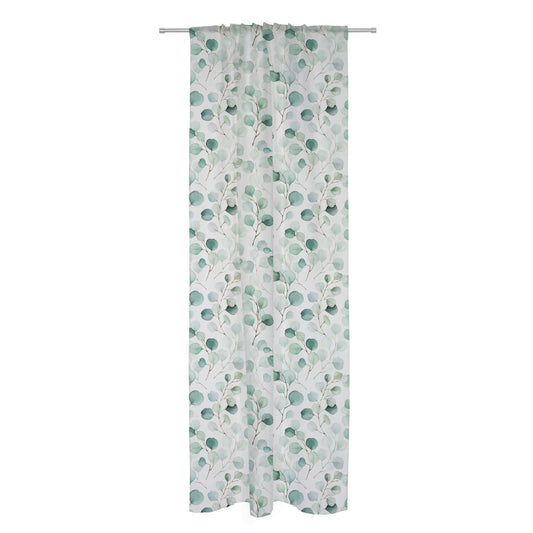 Bricocenter EUCALYPTUS GREEN FILTER CURTAIN 140X280 CM WITH WEBBING AND CONCEALED HANGING LOOP