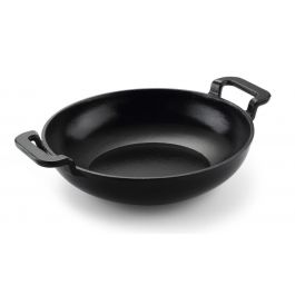 WOK NATERIAL CAST IRON ENAMEL DIAMETER 34 CM