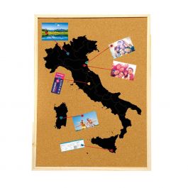 BULLETIN BOARD ITALY 60X90X2 IN CORK