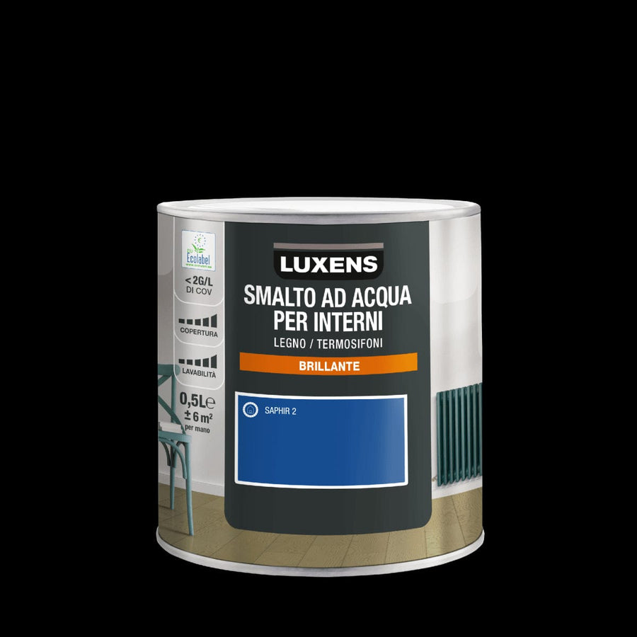 Bricocenter SAPHIR 2 BRILLIANT LUXENS INTERIOR WATER ENAMEL 500ML