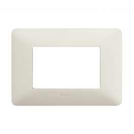 MATIX PLATE 3 PLACES WHITE ASH