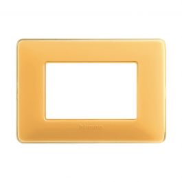 PLACCA MATIX 3 POSTI AMBRA