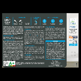 LUXENS 2.5 L WHITE MATT INTERIOR WATER-BASED ENAMEL