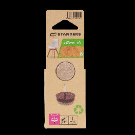 FELT WITH NAIL STANDERS D 24 MM BE