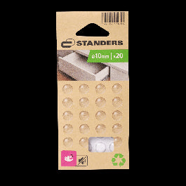 20 ADHESIVE BUMPERS X DRAWERS. 10MM
