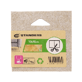 4MM ADHESIVE FELTS 100X100MM BY SIZE