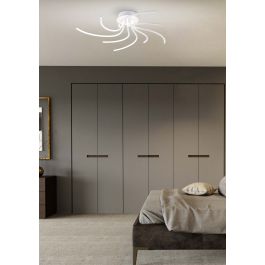 CEILING LIGHT NEBULA ALUMINIUM WHITE D12 CM LED 36W CCT DIMMABLE