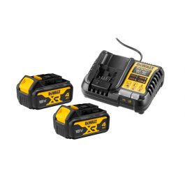 18V CHARGER KIT WITH 2 DEWALT 4AH BATTERIES