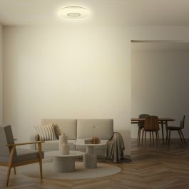 CEILING LIGHT VIZZINI METAL WHITE D40 LED 19W CCT DIMMABLE