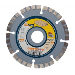 DEXTER DIAMOND CUTTING DISC FOR STONE 115X2.2 MM