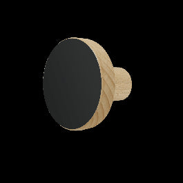 SINGLE ROUND BLACK SPACEO HOOK