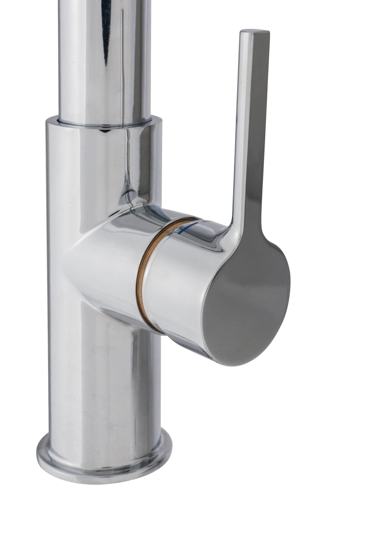 Bricocenter HOLLY MIXER HIGH SPOUT FLEXIBLE SPOUT CHROME/BLACK