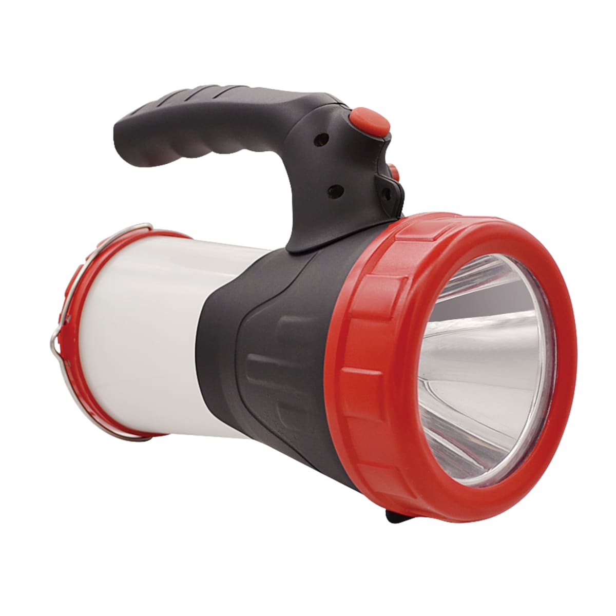 Bricocenter 3W LED TORCH WITH USB CHARGER 2200 MAH LITHIUM BATTERY DURATION 4/5H CHARGE TIME 5/6H