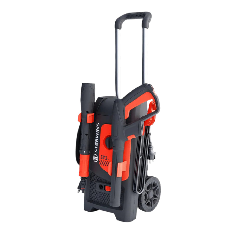 Bricocenter STERWINS ST3 PRESSURE WASHER MAX PRESSURE 150BAR WITH LARGE NOZZLE GUN 5 IN 1