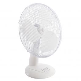 TABLE FAN DIA 40CM 45W WHITE EQUATION