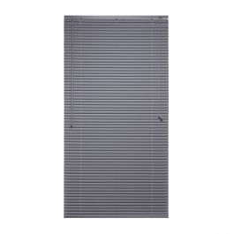 VENETIAN BLIND BREGA 40X155CM PVC GREY 25MM