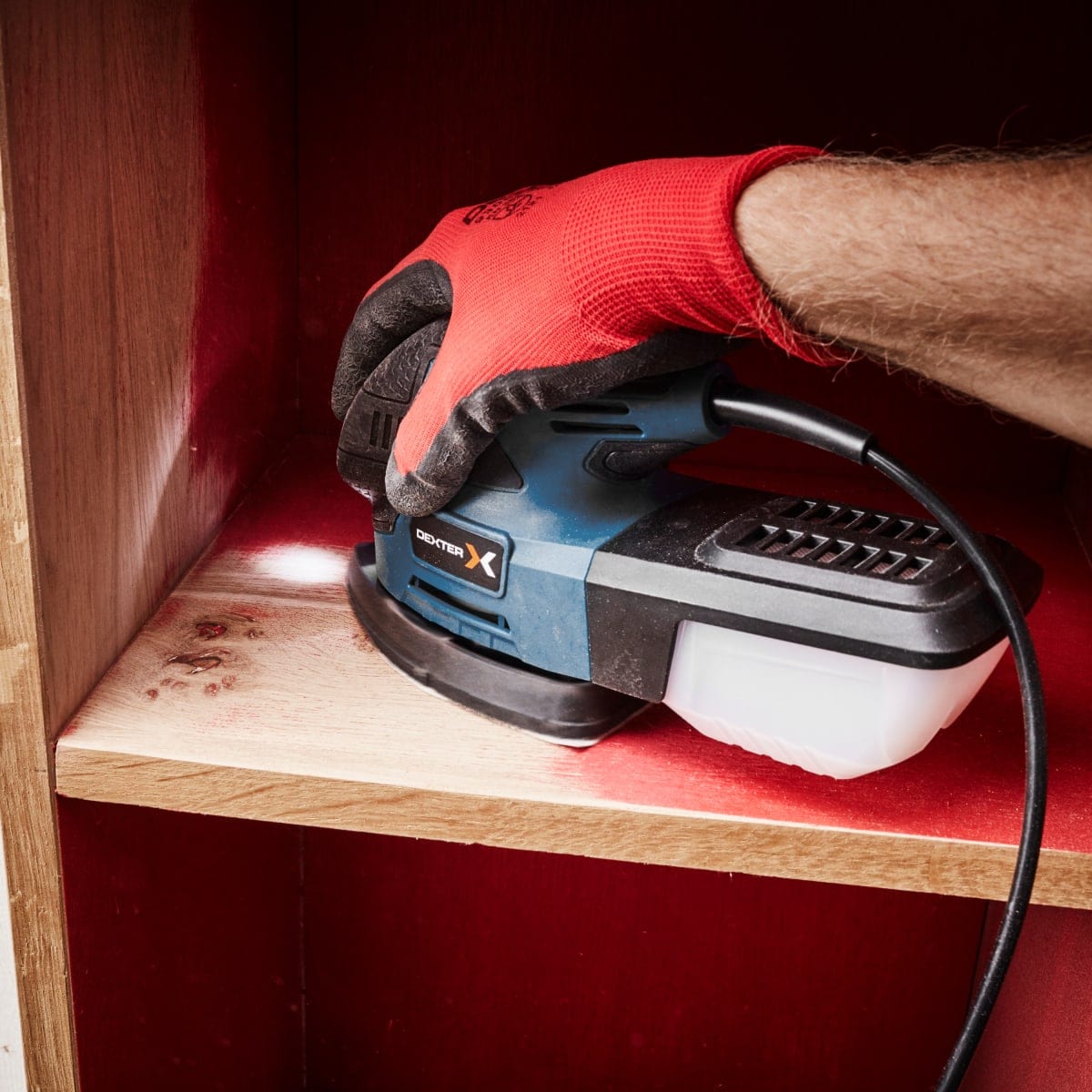 Bricocenter MOUSE DEXTER 220W PLATE 93x93x93MM WITH VACUUM SYSTEM